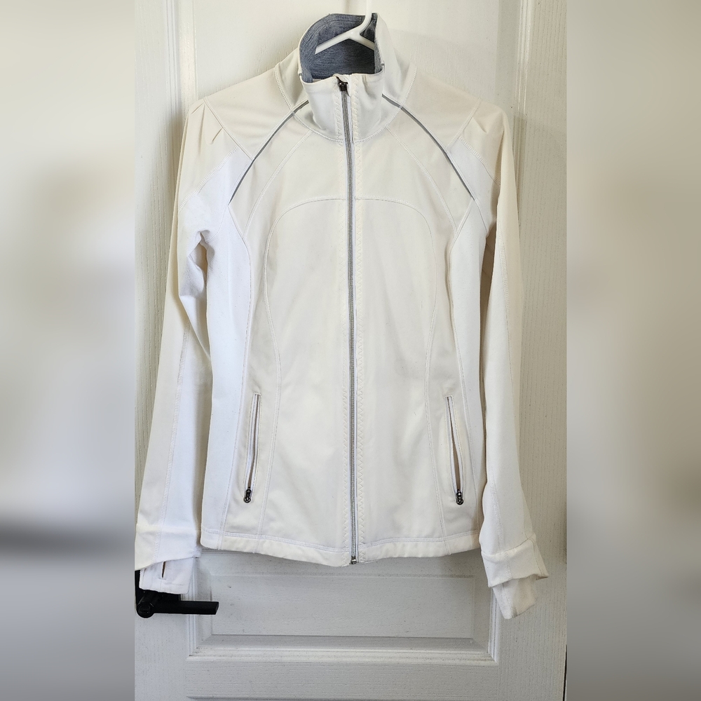 Lululemon Athletica White Reflective Detsil